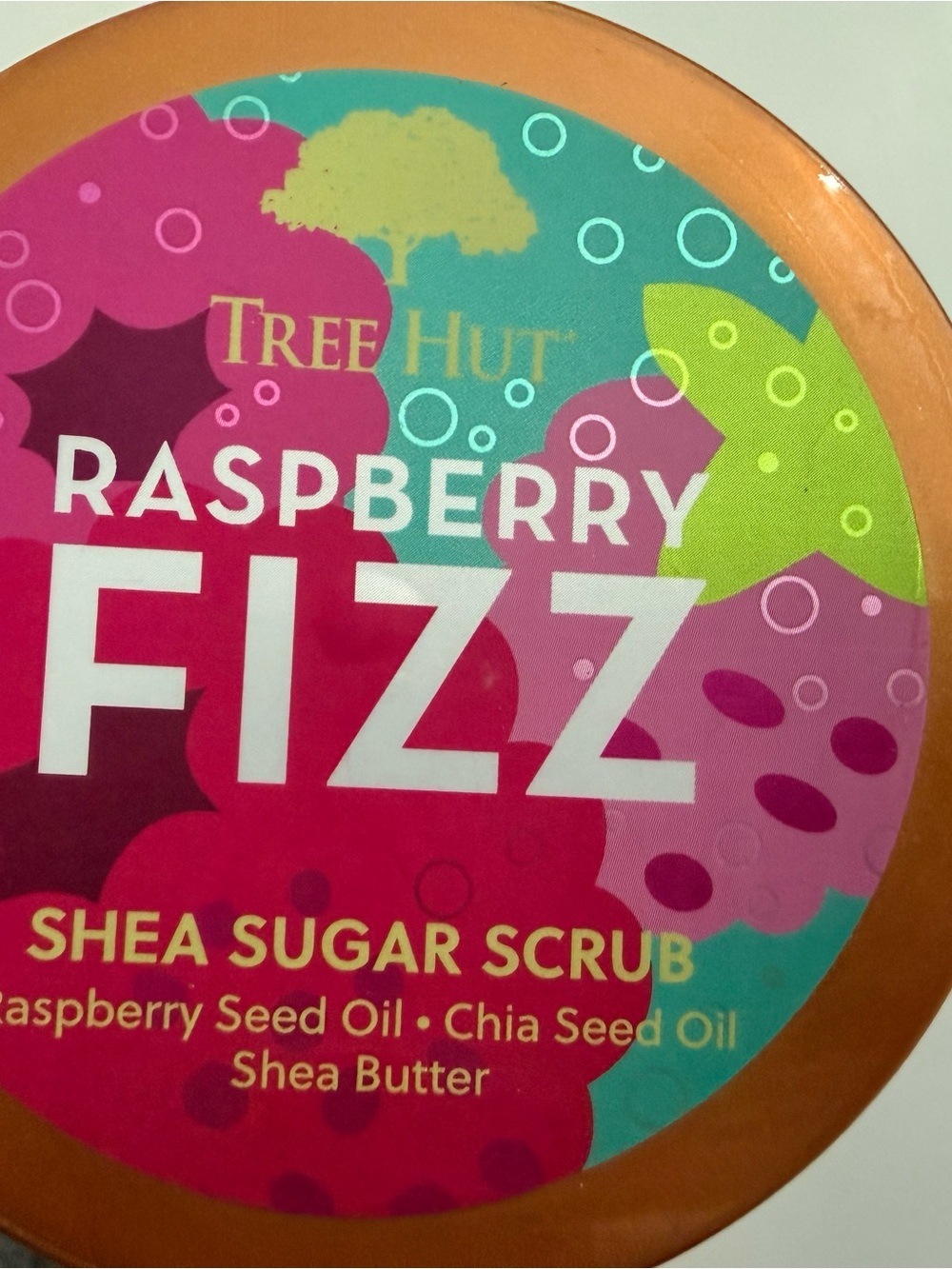 Tree Hut Raspberry Fizz Shea Sugar Scrub — Raspberry Pink - Picture 2 of 4